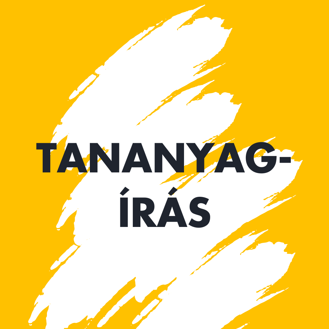 18. Tananyagírás